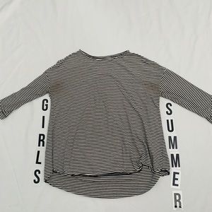 girls striped long sleeve